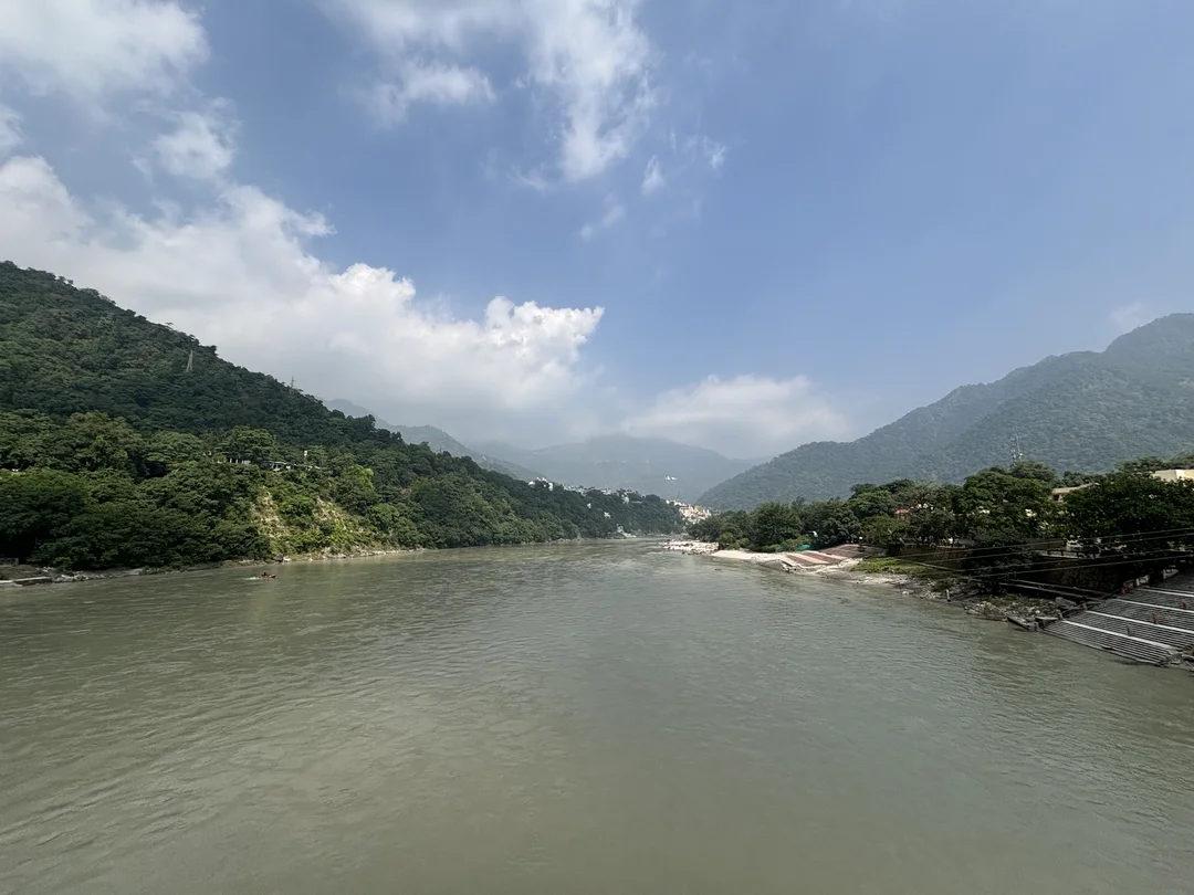 The Ganga at Rishikesh — gateway to the Himalayan shrines